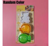 Coupe-Sandwich Mini Dessin Ours Écureuil Chien De Mer Couteau À Pain,Coupe-Sandwich Pour Enfants,Scelleuse,Moule De Cuisson Déjeuner Bento - Type 3pc-X