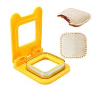 Coupe-sandwich Sealer - Pince à sandwich et scellant pour , moule alimentaire amusant | Machine à déjeuner facile, presse à goûter portable, machine à sandwich decruster pour le petit déjeuner