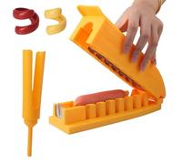 Coupe-saucisse pour barbecue - Coupe-saucisse antidérapant pour barbecue, camping, extérieur, restaurant, cuisine