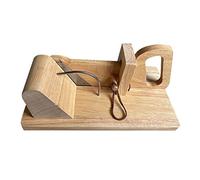 Coupe-saucisses, coupe-saucisses en bois, guillotine, coupe-saucisses traditionnel, pour divers fruits, viandes et légumes