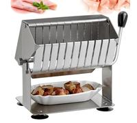 Coupe-saucisses - Machine de découpe de viande commerciale avec épaisseur de coupe, trancheuse à guillotine de qualité supérieure pour la cuisine, la cuisine et le fromage