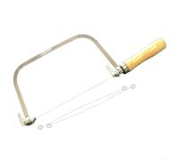 Coupe-savon réglable avec 3 fils - Scie en acier inoxydable pour savons et bougies à faire soi-même - Poignée en bois - 30 cm