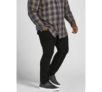 Coupe slim droite Slim Fit Noir en coton Taille : 42 / Longueur : 32