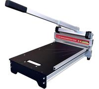 Coupe-sol professionnel robuste de 33 cm pour sols stratifiés, stratifiés, H/MDF, LVP/T, VCT, SPC, WPC, PVC, bardage et plus encore ; jusqu'à 17 mm d'épaisseur ; coupe super puissante