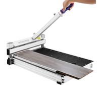 Coupe-Sol Stratifie avec Angle de Precision WORKPRO, Coupe Parquet Largeur de Coupe 340 mm, Profondeur 16 mm, Alliage d'Aluminium, Ideal pour Stratifie, Vinyle, Parquet et Plancher VCT, SPC, LVP, WPC