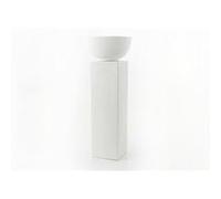 Coupe sur colonne blanche H120 cm - Kurina - Lou De Castellane - Blanc - Résine Blanc G