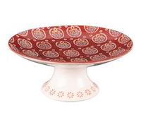 Coupe sur pied 30 cm Sagrada - Table Passion - Rouge - Grès Rouge G