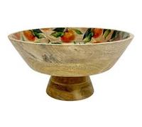 Coupe sur pied Amalfi 30 cm - Table Passion - Multicolore - Bois Multicolore G