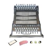 Coupe-sushi réglable en acier inoxydable - 6-30 mm d'épaisseur, parfait pour les rouleaux de sushi, jambon, tofu et légumes - Trancheuse de cuisine de qualité professionnelle pour un usage domestique