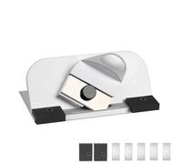 Coupe-tapis avec lame auto-rétractable, biseauté à 45° avec réglage de la profondeur et support de lame magnétique pour encadrement, illustration, scrapbooking, cadres photo