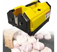 Coupe-tiges d'ail électrique, machine à double tête pour retirer les extrémités des tiges d'ail, pour l'ail, l'oignon et l'ail simple.