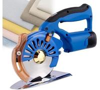 Coupe-tissu Électrique Sans Fil, Machine De Coupe Manuelle Robuste À 5 Vitesses Réglables, Hauteur De Coupe De 27 À 40 Mm For Tissus, Cuir, Tapis, Fibres, Coton, Soie Et Laine(110B)