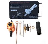 Coupe-tôle à double tête à 360 °, outil de grignoteuse polyvalent, kit de découpe et de réparation de voiture avec boîte à outils en fer, pour coupe de cercle courbe droite sur toit en métal CVC Tu