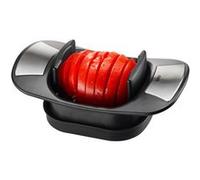 GEFU Coupe-tomate et coupe-mozzarella Caprese Acier inoxydable Noir 20 x 12 cm