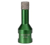 Coupe-trou fileté industriel M14 avec revêtement diamant pour une coupe rapide et propre sur le verre céramique et les surfaces solides Coupe rapide Diamantine Hole Cutter Tool