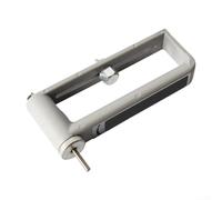 Coupe-trou réglable de 55 à 305 mm pour panneaux en acier inoxydable et métal, construction en alliage d'aluminium avec contrôle de coupe précis pour CVC et matériaux de construction