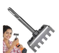 Coupe-trous carrés - Puncher de fente pour plinthe de service lourd, scie courte en acier inoxydable portable pour boîtes murales, outil d'installation à connexion rapide