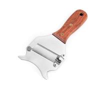 Coupe Truffe en Acier Inoxydable avec Manche en Bois - 1 Pièce Mandoline | Cuisine, Professionnelle, Trancheuse, Saucisson, Rapeuse, Fromage, Eminceur, Legumes, Lame, Reglable, Chocolat, Ail