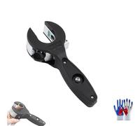 Coupe-tube À Cliquet, Outil De Coupe Rapide À Une Main, for Couper L'acier Inoxydable, Le Cuivre Et L'aluminium De 5/16 À 1-1/8 Pouces, Coupe-tube Compact 2 en 1 À Quarts Rapprochés(Noir)