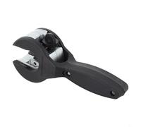 Coupe-tube à cliquet pour la coupe durable de tuyaux en acier inoxydable, cuivre, aluminium de 6 à 23 mm, offre un fonctionnement fluide avec mécanisme à cliquet dans les zones confinées (noir)