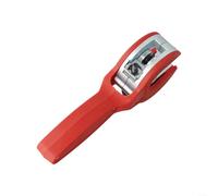 Coupe-tube élégant avec mécanisme à cliquet efficace pour des coupes lisses sur divers matériaux de tuyaux dans des zones compactes (rouge)