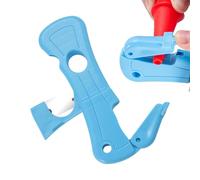 Coupe-tube pour cartouches adhésives - Guide manuel pour couper les pointes pour scellant | Coupeur de buses de jointoiement souple - Pour l'amélioration de la maison Fixations ménagères Entretien P