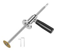 Coupe-Tube PVC Intérieur | Outil de Coupe Ajustable pour Tuyauterie | Attachement Perceuse pour Plombiers, Bricoleurs | Acier Inoxydable, Précision et Sécurité