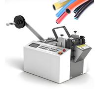 Coupe-tube thermorétractable automatique, machine de découpe de tuyaux de câble électrique avec micro contrôle par ordinateur, largeur de coupe 100 mm pour tube et câble en fibre de verre