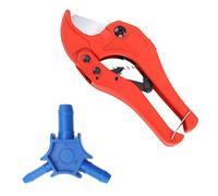 Coupe-tubes en plastique, Coupe-tube en plastique, Coupe Tuyau en Plastique, Coupe-tubes, Coupe-tube en PVC, Coupe Tube Multicouche, Calibrateur multifonctionnel pour tubes composites jusqu'à Ø 42 mm