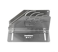 Coupe-tuyau à 45 degrés pour mousse d'isolation en caoutchouc, outil de coupe en acier inoxydable avec 4 tailles d'alignement, fixation réglable pour tubes de 20 à 90 mm, onglet propre et précis (B)