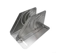 Coupe-tuyau de précision pour isolation en caoutchouc avec marquage d'angle de 45 degrés, outil réglable en acier inoxydable pour des coupes nettes et précises sur différentes tailles de tuyaux (A)