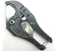 Coupe-tuyau en plastique 42 mm en PVC robuste pour couper les tuyaux en plastique PEX, PVC et PPR (noir, SA-5505)