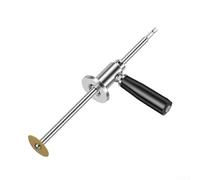 Coupe-tuyau en PVC, avec mécanisme de profondeur réglable et prise en main ergonomique confortable, s'adapte aux tiges hexagonales de 35,6 cm pour une coupe précise des tuyaux en PVC ou en cuivre