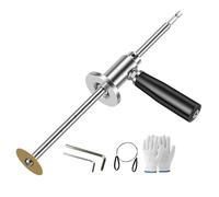 Coupe-tuyau en PVC - Coupe-tube intérieur réglable, mécanisme robuste | Coupe-tube professionnel pour bois, marbre, jade, cristal, durable, précis, scie à tuyau, idéal pour la coupe de tuyaux