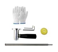 Coupe-tuyau intérieur pour tuyau en PVC - Profondeur de coupe réglable - Roue à outils interne
