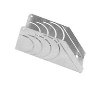 Coupe-tuyau isolant précis en caoutchouc à 45 degrés - Guide réglable pour couper des tuyaux en mousse de 60 à 90 mm - Utilisation domestique