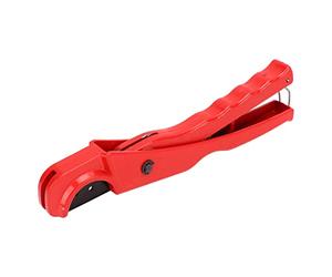 Coupe-tuyau portable, outil de coupe de tuyaux pour les tubes en PVC, A, B, C et PEX de 1/8 à 1 pouce, coupe-tuyau métallique robuste avec poignée ergonomique à ressort, pour
