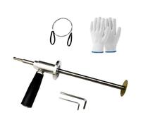 Coupe-tuyaux en PVC interne - Jeu d'outils de découpe de tuyaux en PVC intérieur réglable - Scie à tuyau robuste pour divers usages tels que le verre de jade marbre ménage et projets