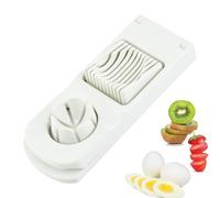 Coupe-œufs - Trancheuse multifonction 2 en 1 pour la douceur - Ustensile de cuisine de qualité alimentaire pour la préparation des repas pour le petit-déjeuner, les sandwichs, les salades également