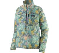 Patagonia Coupe-vent 1/2 Zip Houdini Stash Femme Bleu Taille S