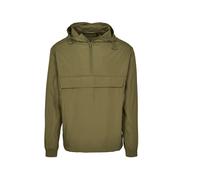 Coupe-vent 1/4 zip Build Your Brand Basic Vert M