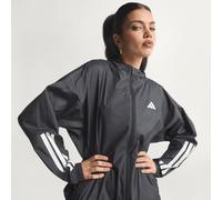 Adidas Veste coupe-vent Hyperglam 3-Stripes Noir/Blanc Femme Taille S