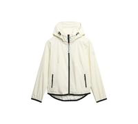 Superdry Logo Windbreaker Jacket Beige XS Femme