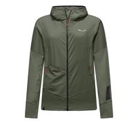 Veste à capuche Salewa Pedroc Wind vert chrome femme - 36