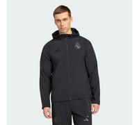 Coupe-vent à zip sur toute la longueur Real Madrid Travel Black XL