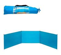 Coupe-Vent - Aktive Beach - Pliable - Aluminium - 300x75 Cm - Bleu Multicolore