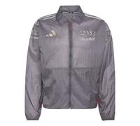 adidas Homme Audi Revolut Formula One Team 2026 Driver Paddock Jacket Coat, grey strata, L