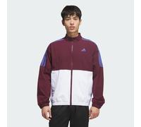 COUPE-VENT BEYOND TWISTWEAVE FULL-ZIP White / Maroon 2XL