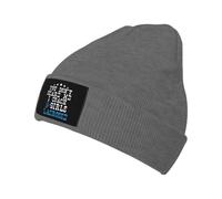 Coupe-Vent Bonnet d'hiver Lacrosse, tu ne me Fais Pas Peur Bonnet de Montre à Revers Cold Weather Hat pour Course à Pied,Adultes,Sports de Plein air