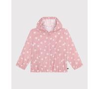 Coupe-vent enfant fleuri Petit Bateau - rose - Taille 4 ans 4A rose/blanc